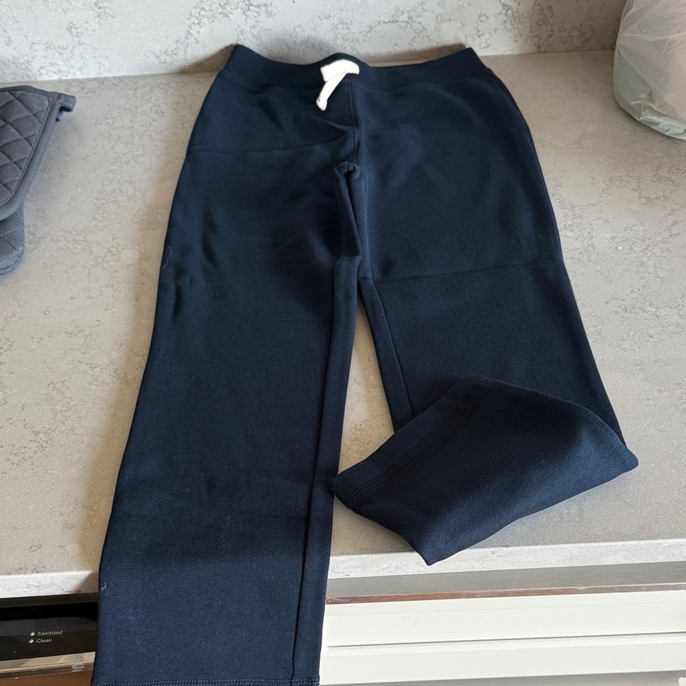 Lands' End Navy Blue Fleece Pants